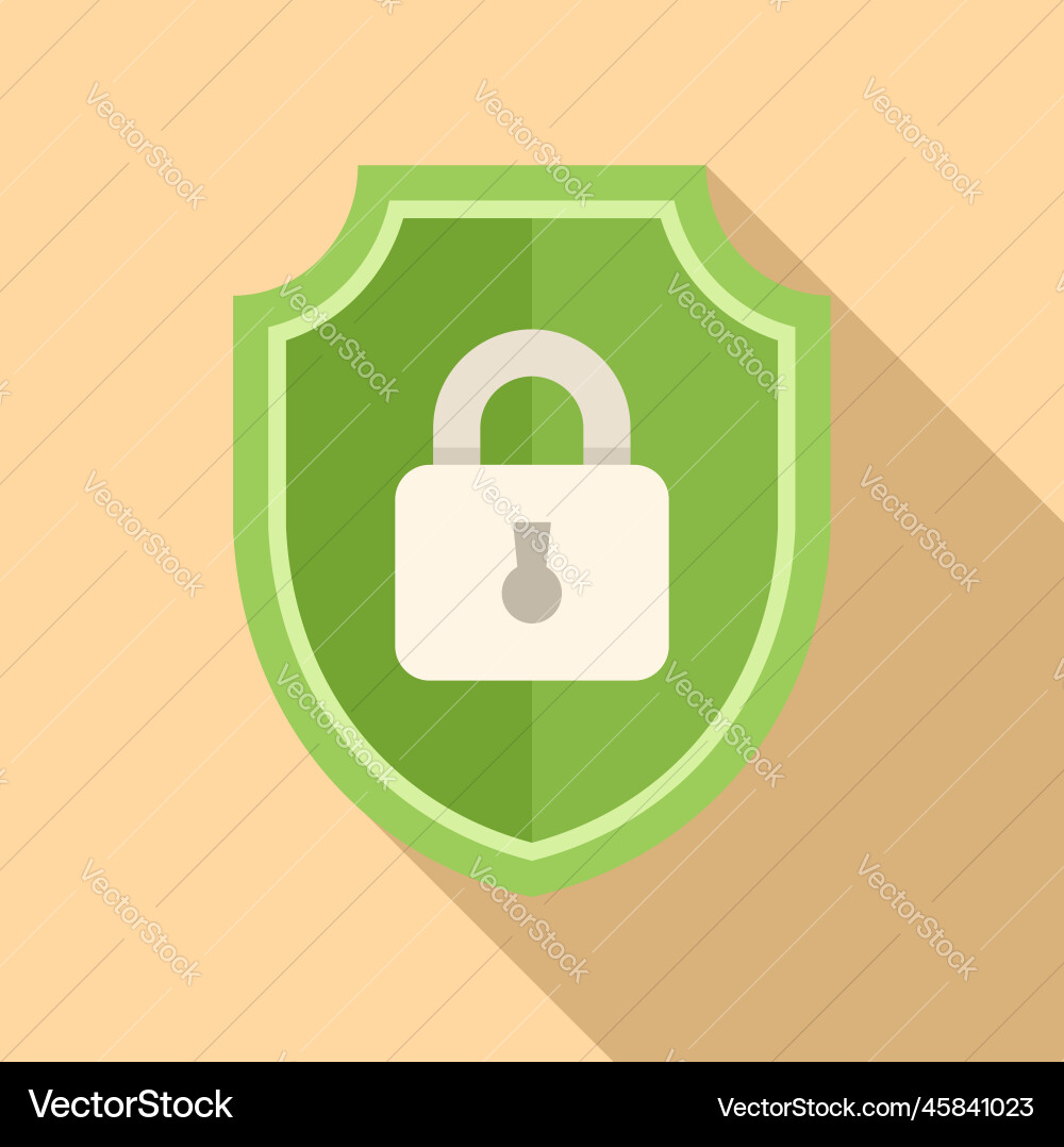 Best ssl certificate icon flat secure data Vector Image