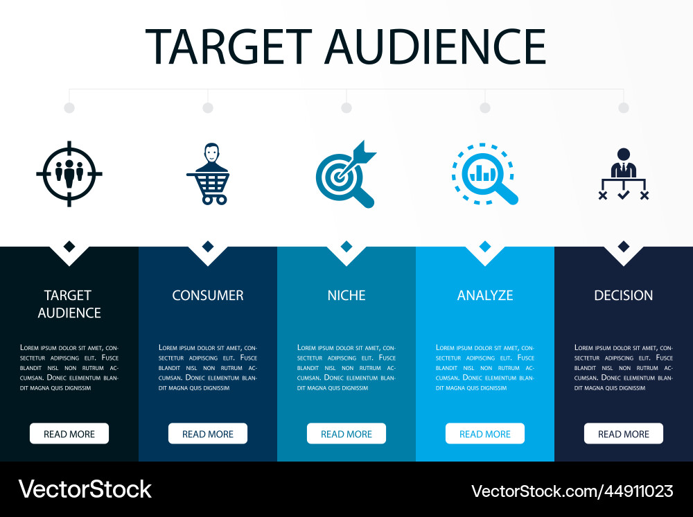 Consumer Insights: Analyze & Plan Royalty Free Vector