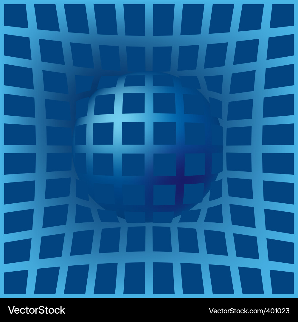 Distorted Geometric Pattern vector image