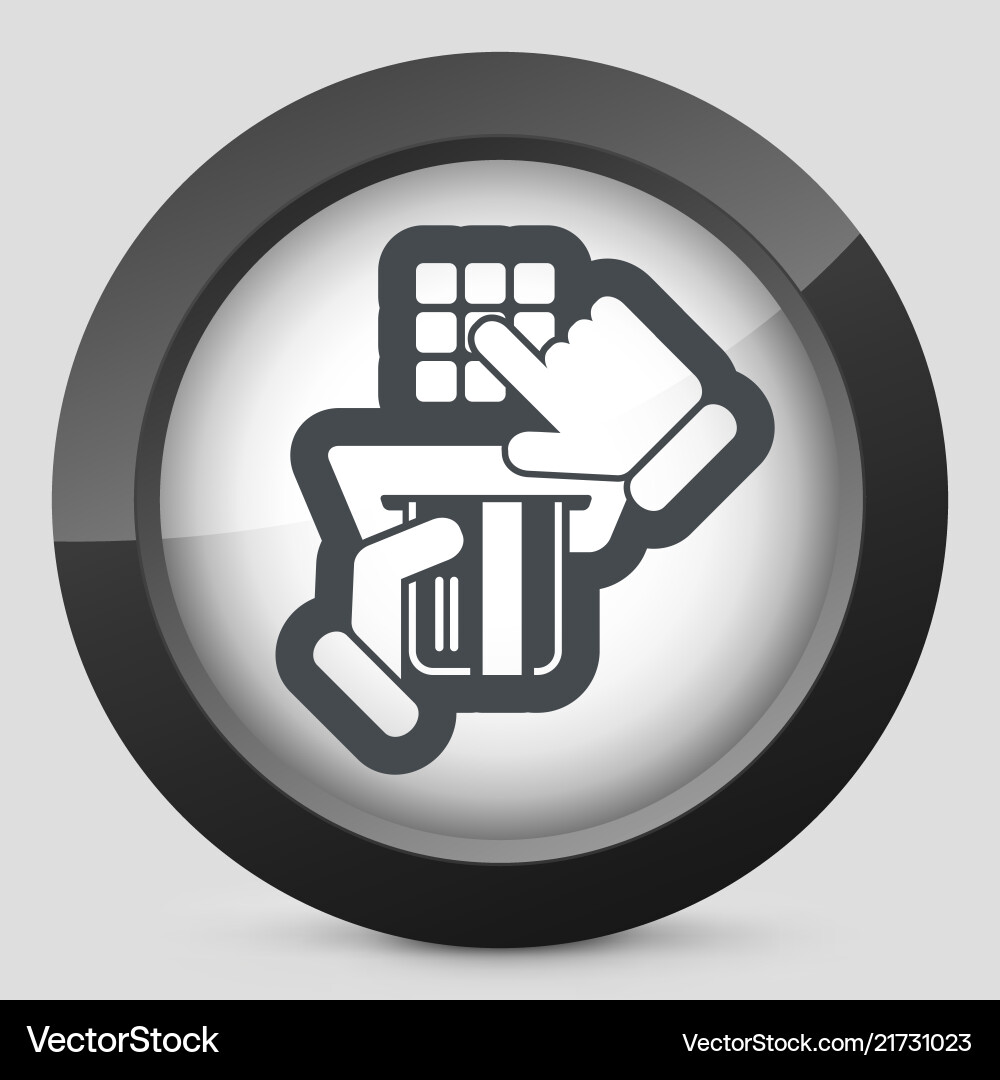 Enter secret code Vector Image