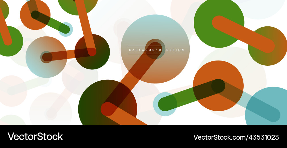 Network concept abstract background dots Network concept abstract background dots vector image