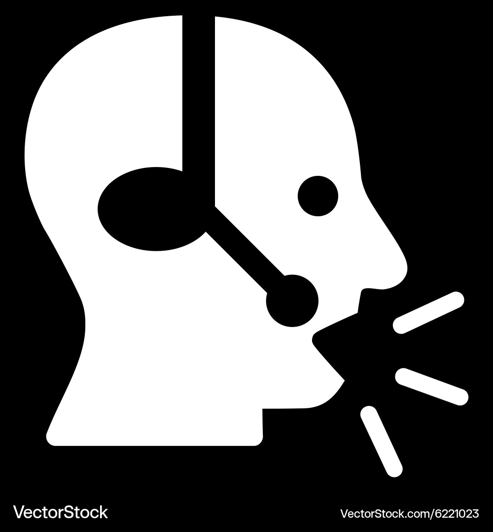 Operator message icon Vector Image