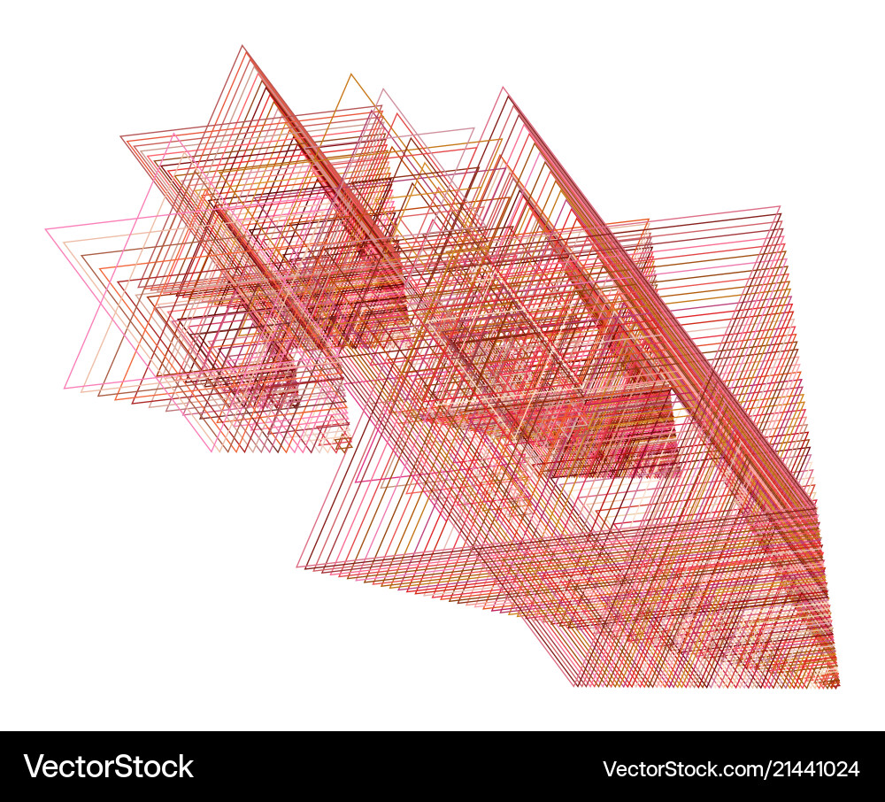Background abstract geometric star pattern vector image