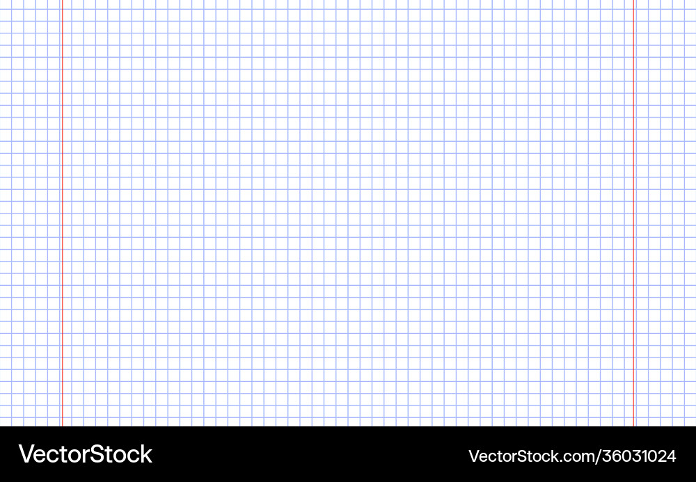 Grid paper abstract striped background with color Vector Image