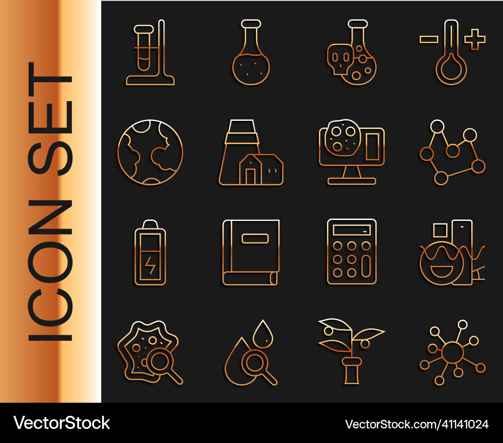 Set line molecule basic geometric shapes Set line molecule basic geometric shapes vector image