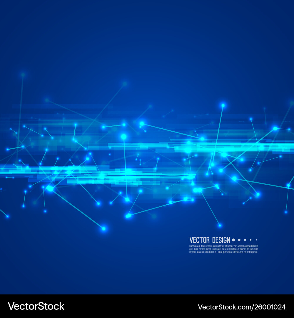 Stream molecular structures Stream molecular structures vector image