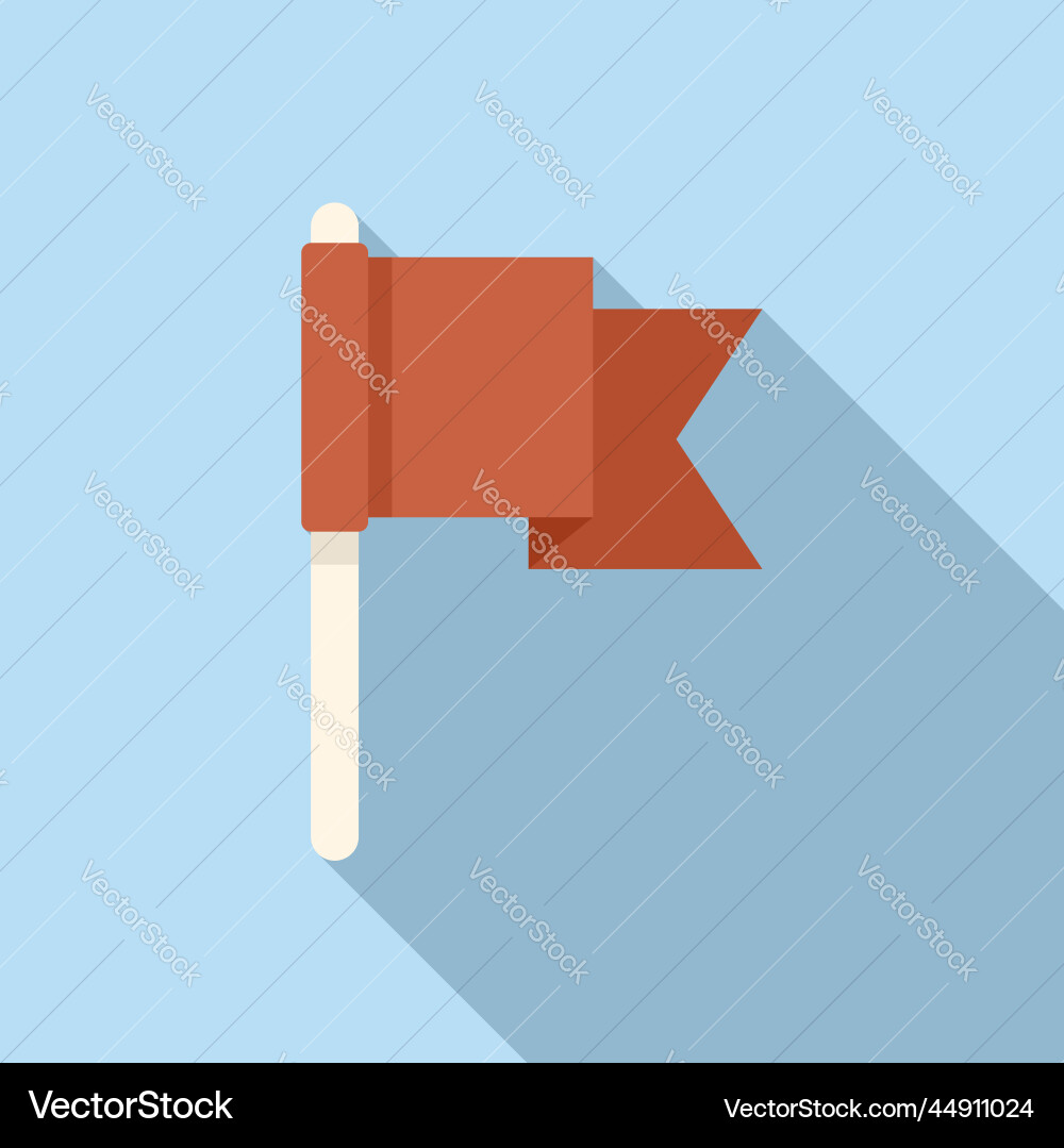 Web flag icon flat app interface Web flag icon flat app interface vector image