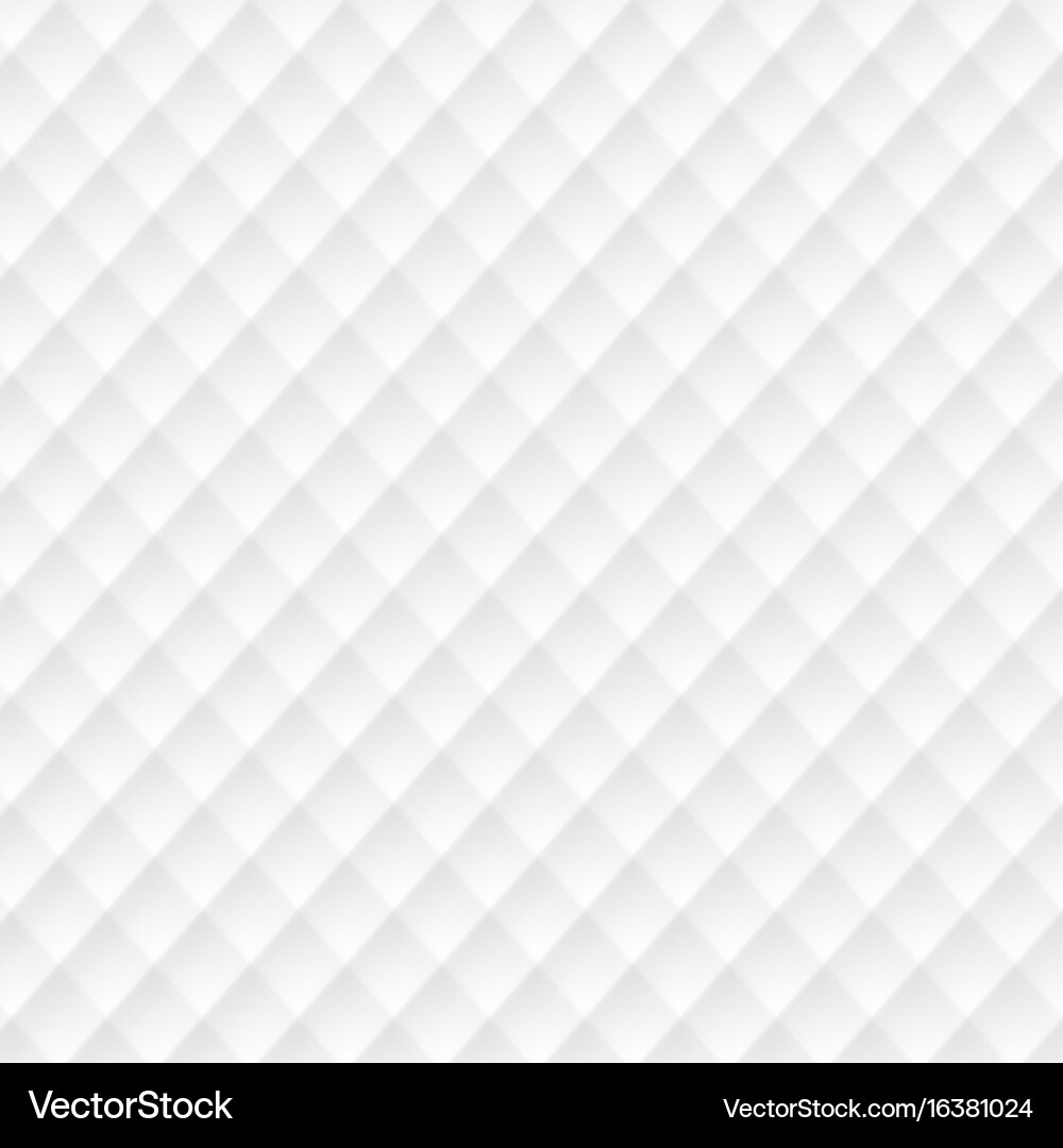White texture abstract pattern seamless square vector image