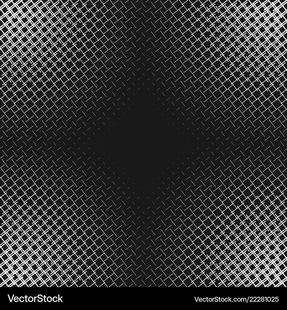Abstract halftone pattern background from short vector image