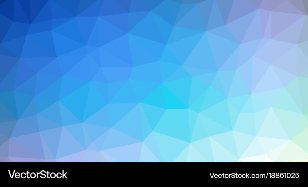 Low poly abstract background with colorful vector image