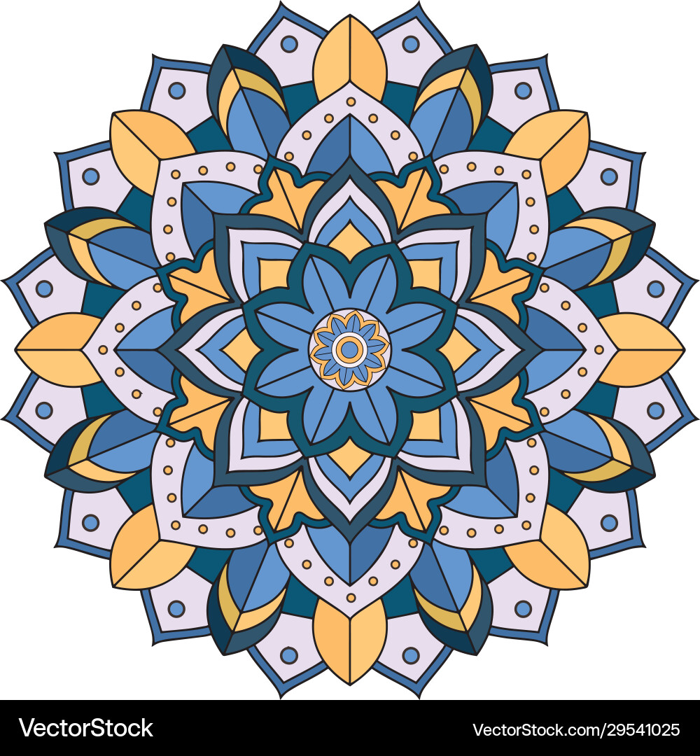 Mandala patterns on isolated background Mandala patterns on isolated background vector image