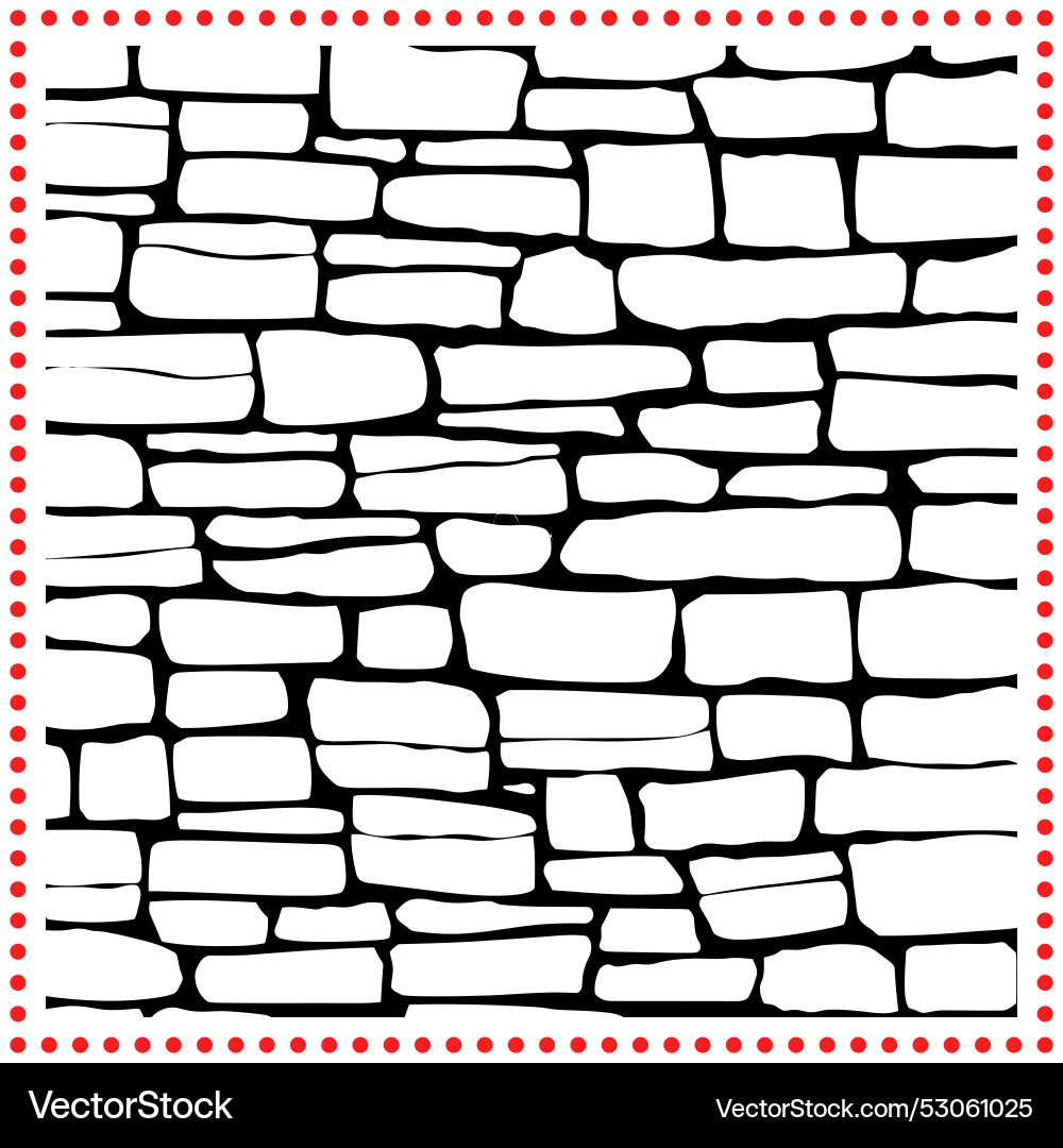 Rustic cobblestone pattern great for background Rustic cobblestone pattern great for background Vector Image