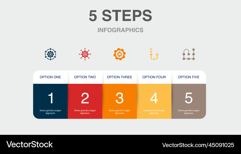 System management processing plan scheme vector image