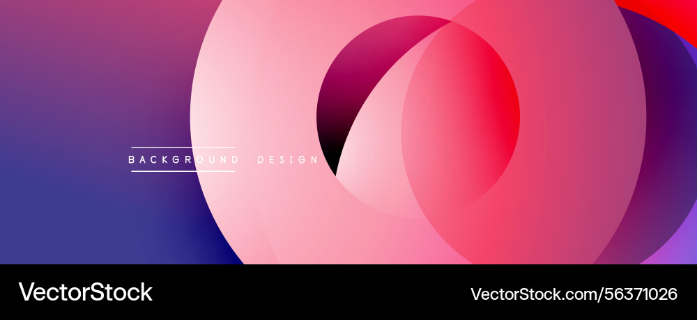 Abstract colorful design overlapping circles Abstract colorful design overlapping circles Vector Image