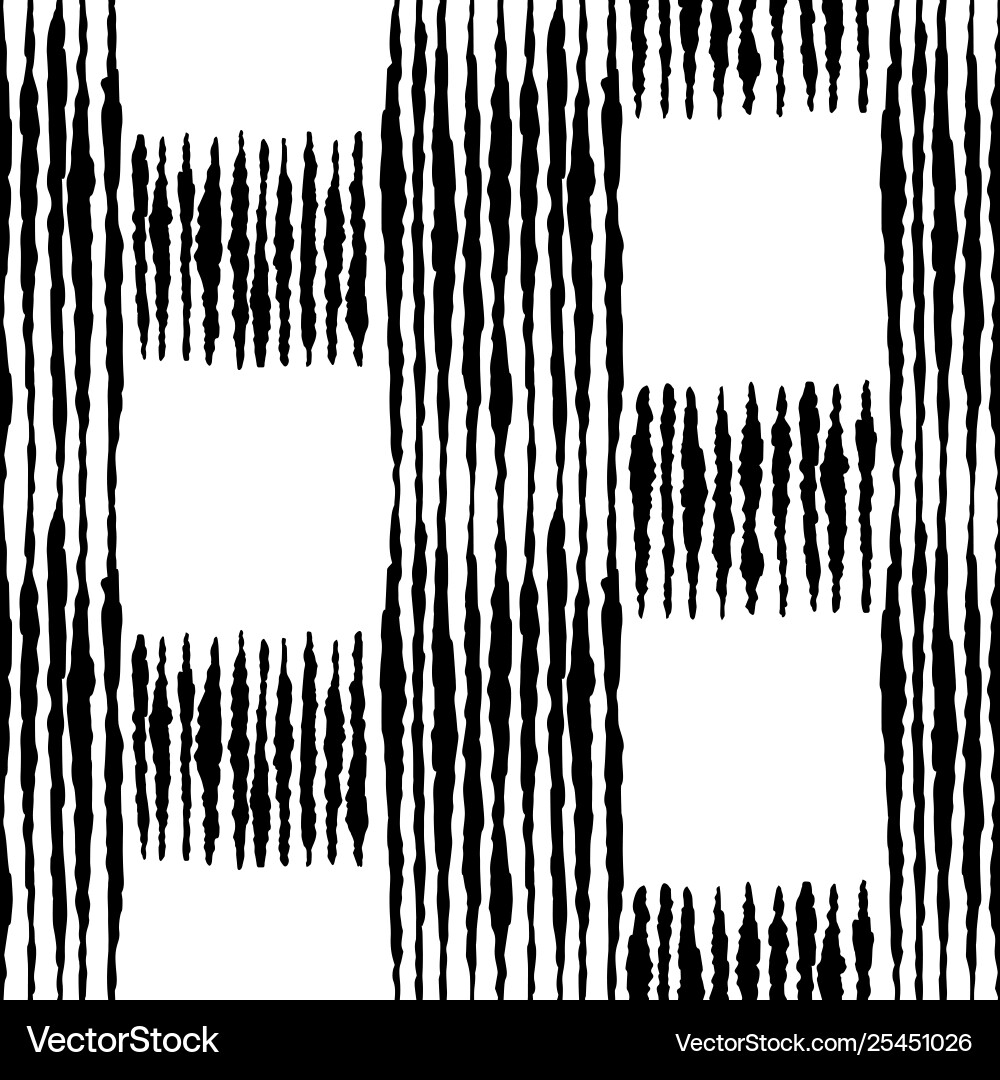 Boho Check Pattern - Ethnic Repeat Vector Image