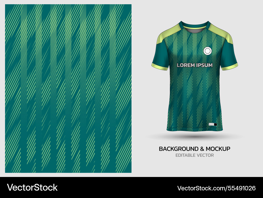 Jersey mockup and background pattern design Jersey mockup and background pattern design Vector Image