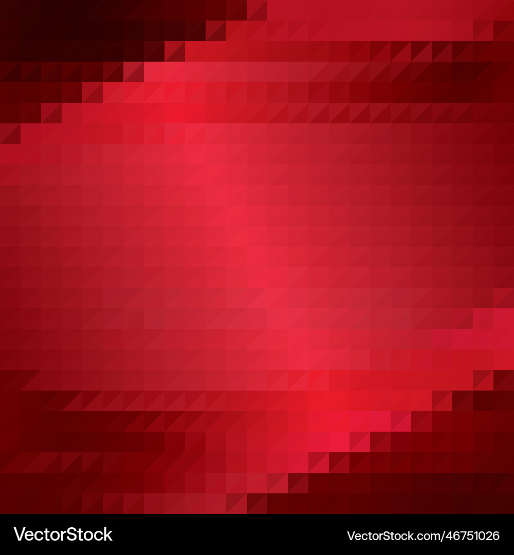 Red abstract pattern triangle design eps 10 Vector Image