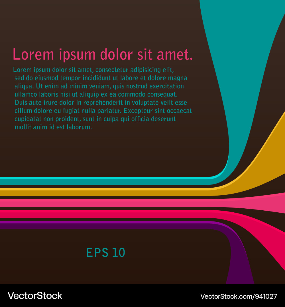 Abstract lines Vector Image