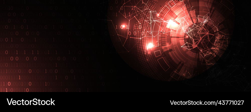 Abstract technology background with plexus effect Abstract technology background with plexus effect vector image