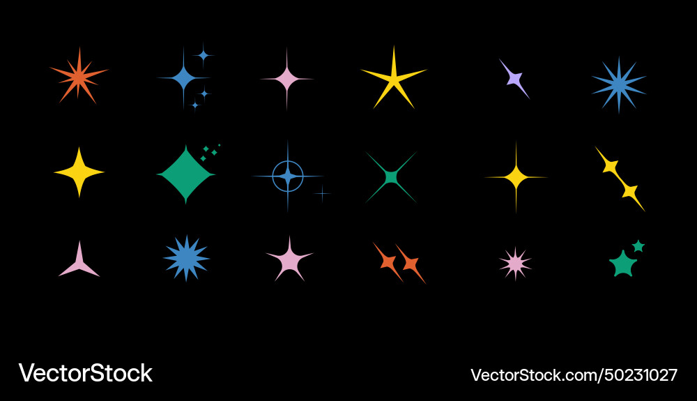 Brutalist shapes for swiss minimal style design Vector Image