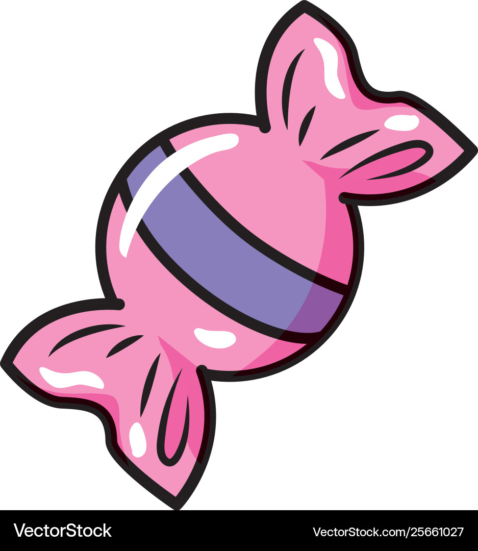 Cartoon Candy Icon Royalty Free Vector Image - VectorStock