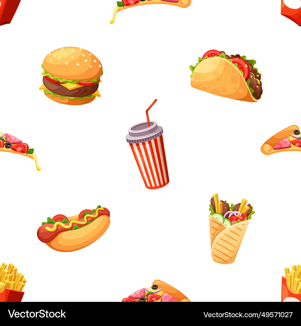 Seamless pattern featuring delightful array Seamless pattern featuring delightful array vector image