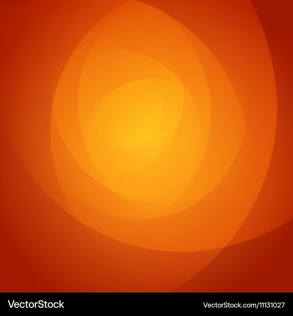 Smooth light orange waves lines abstract Vector Image