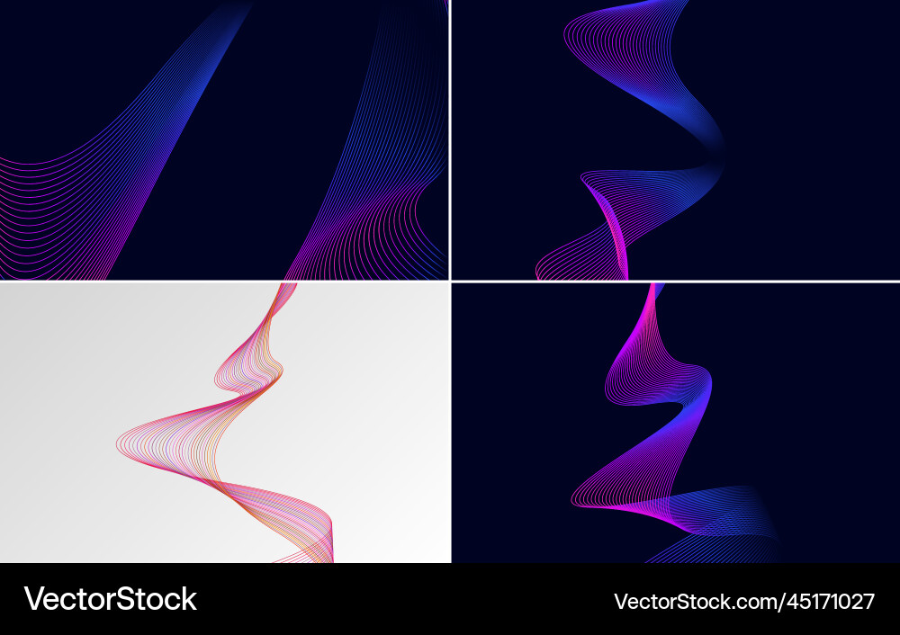 Use these backgrounds to add visual interest Vector Image