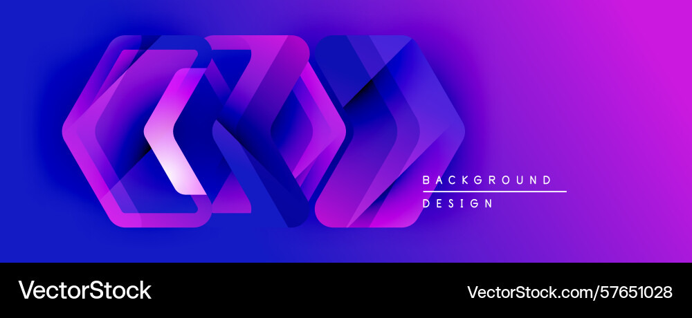 Abstract geometric shapes overlap creating Abstract geometric shapes overlap creating Vector Image