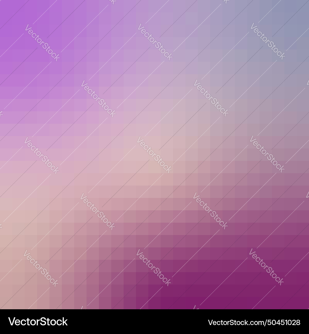 Abstract modern gradient pixel tiled background Vector Image