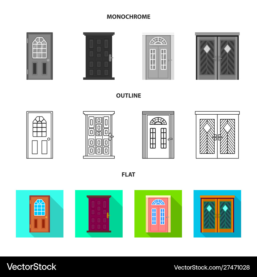 Design architecture and modern symbol Vector Image