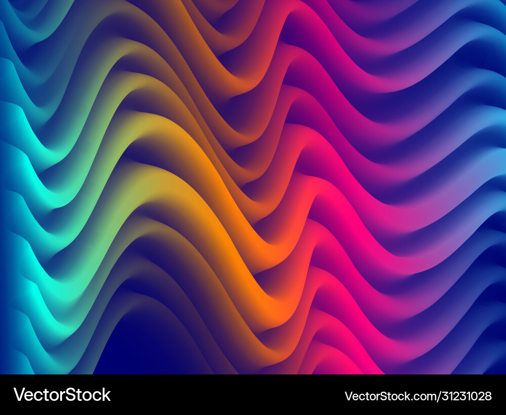 Dimensional gradient shape element for design Dimensional gradient shape element for design vector image