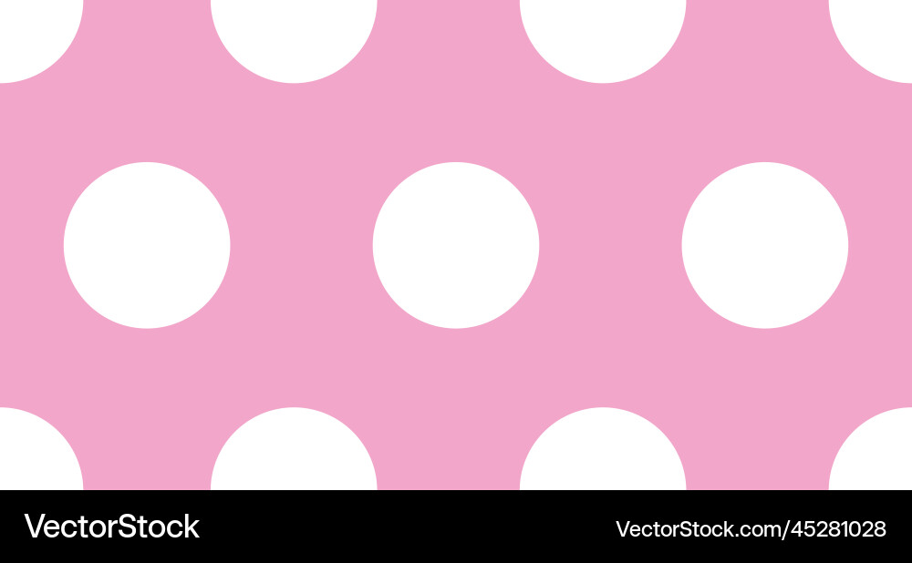 Seamless polka dot pattern repeating texture Seamless polka dot pattern repeating texture Vector Image