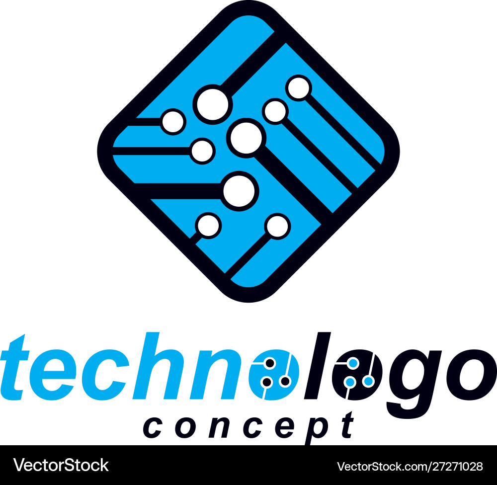 Technologie cpu-Design mit quadratischem Mikroprozessor Technologie cpu-Design mit quadratischem Mikroprozessor vektorbild