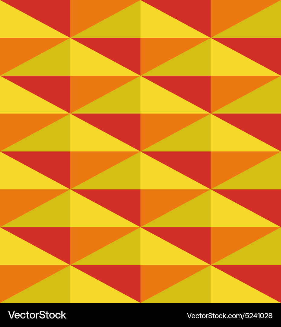 Triangular Mosaic Pattern vector image