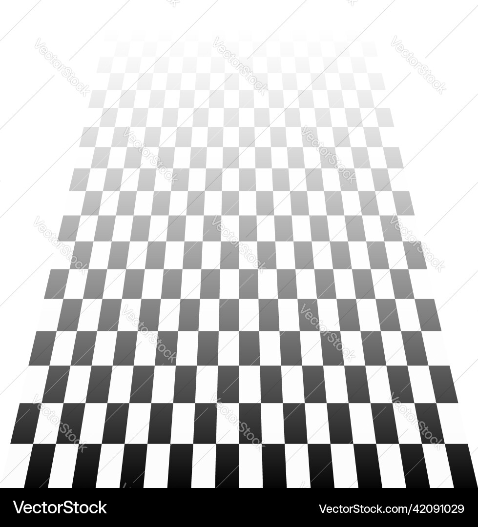 3d chessboard checkerboard pattern in perspective 3d chessboard checkerboard pattern in perspective Vector Image
