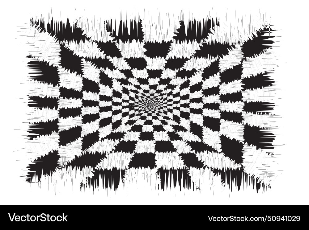 Background with abstract chess Vector Image