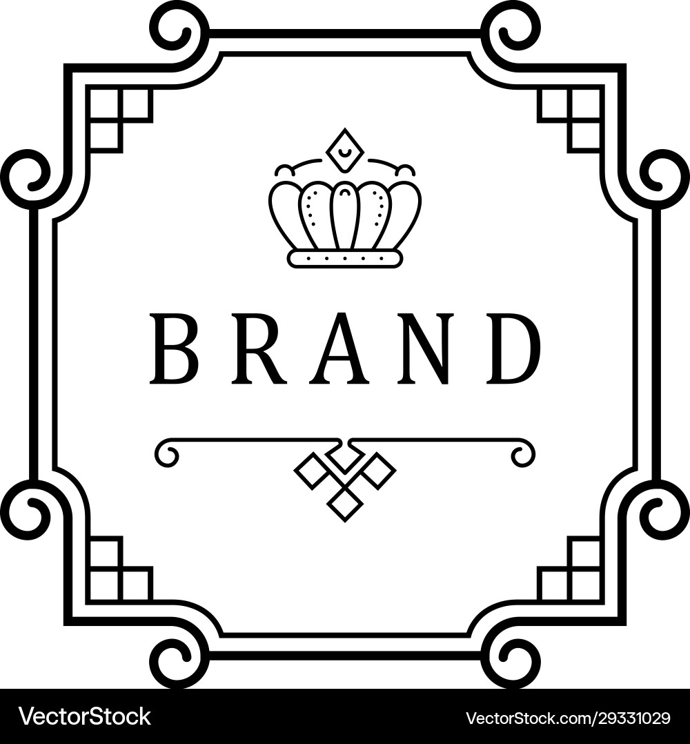 Frame with borders Frame with borders vector image