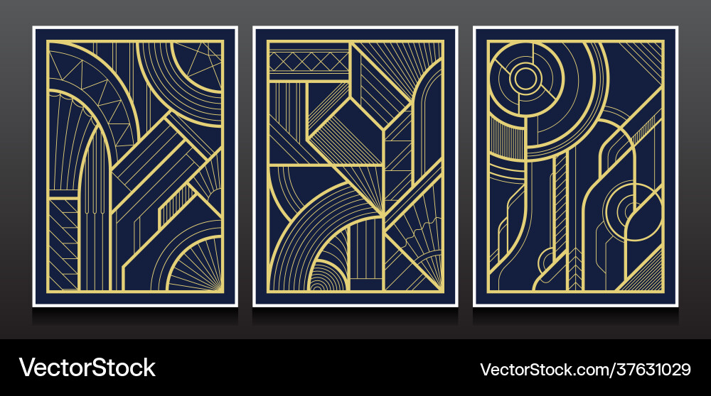 Gold and luxury invitation card design Vector Image