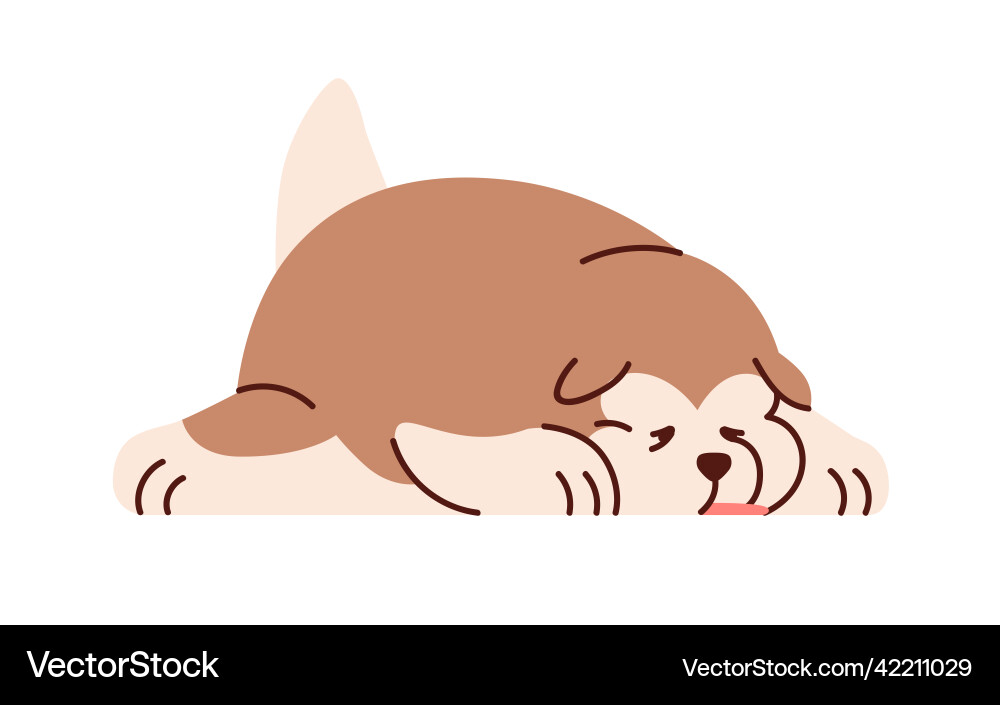 Süßer Hund der chinesischen alaskan malamute Rasse liegend Süßer Hund der chinesischen alaskan malamute Rasse liegend vektorbild