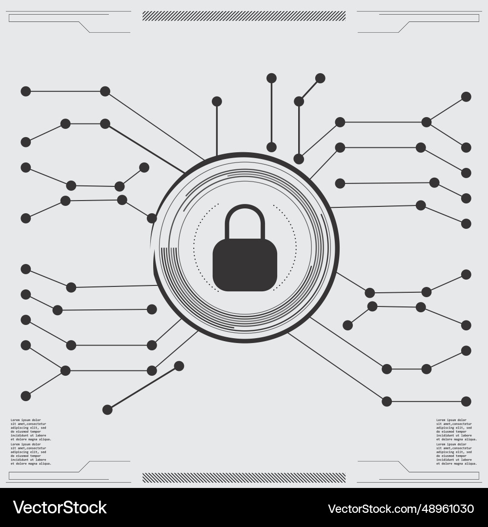 Algorithmic trading system Algorithmic trading system vector image