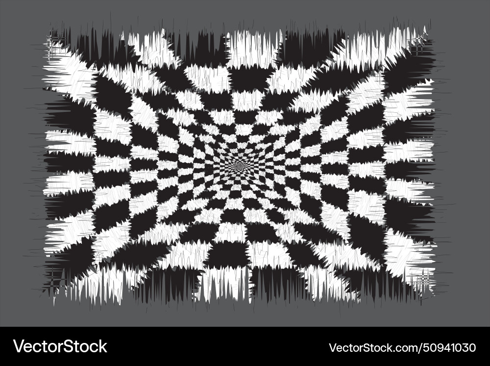 Background with abstract chess Vector Image