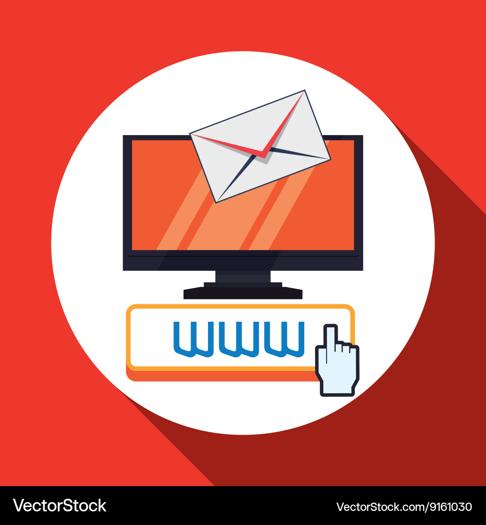 Cloud computing design media icon isolated Vector Image