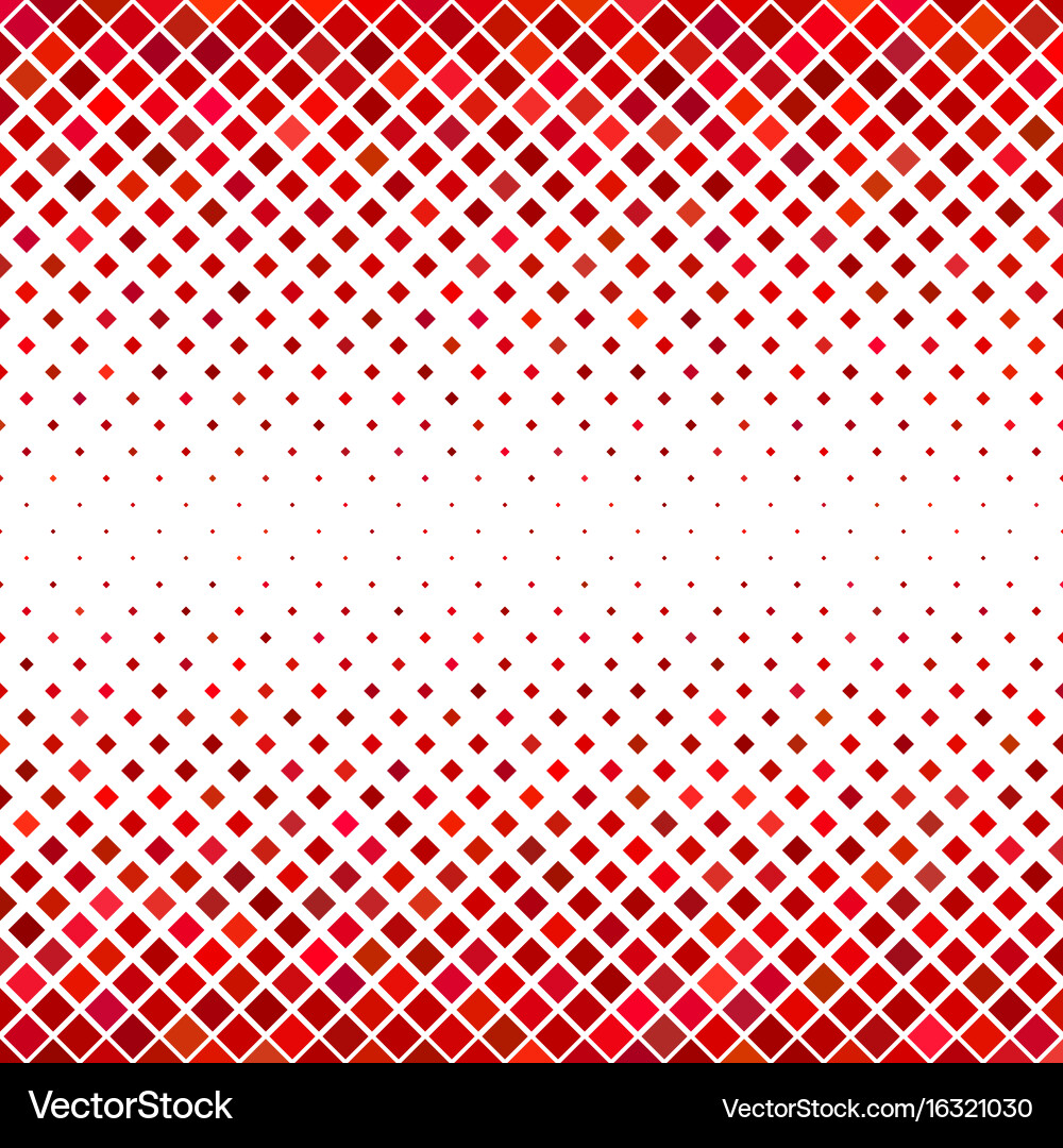 Red square pattern background - graphic Vector Image