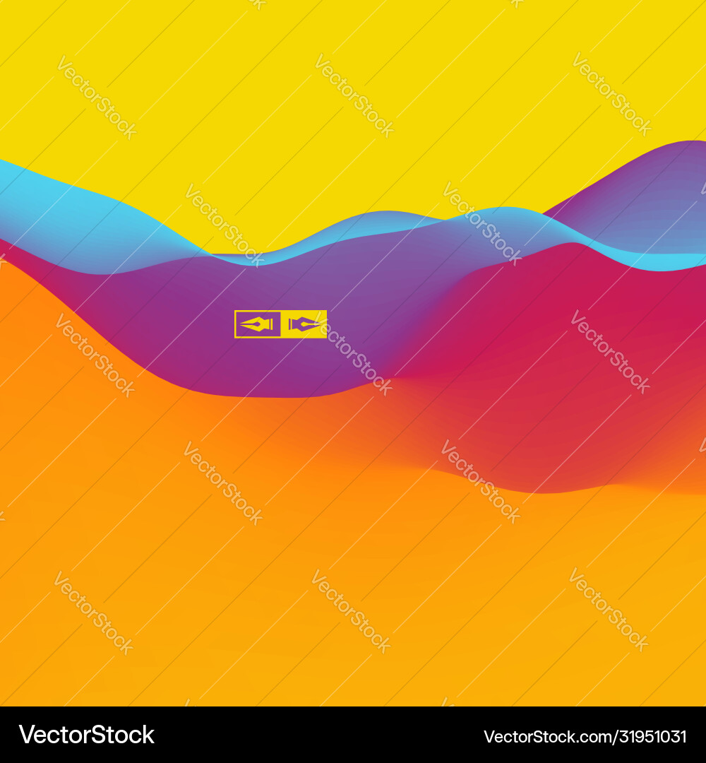 3d wavy background dynamic effect abstract 3d wavy background dynamic effect abstract vector image