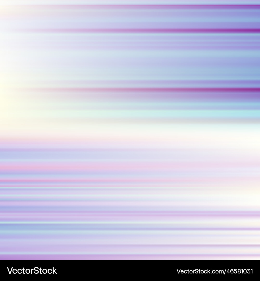 Abstract Defocused Horizontal Lines Vector Image
