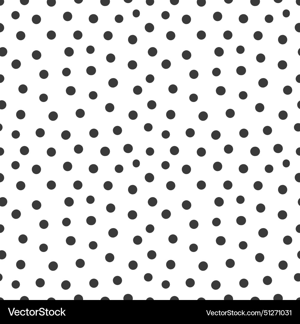 Abstract seamless pattern with polka dot Vector Image