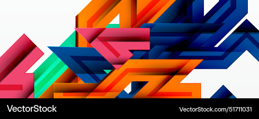 Dynamic lines geometric background Dynamic lines geometric background Vector Image