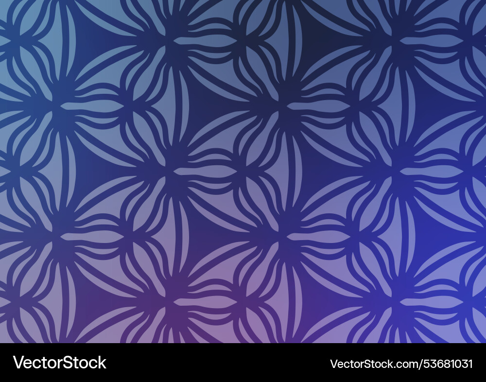 Soft blue pattern line design gradient background Vector Image