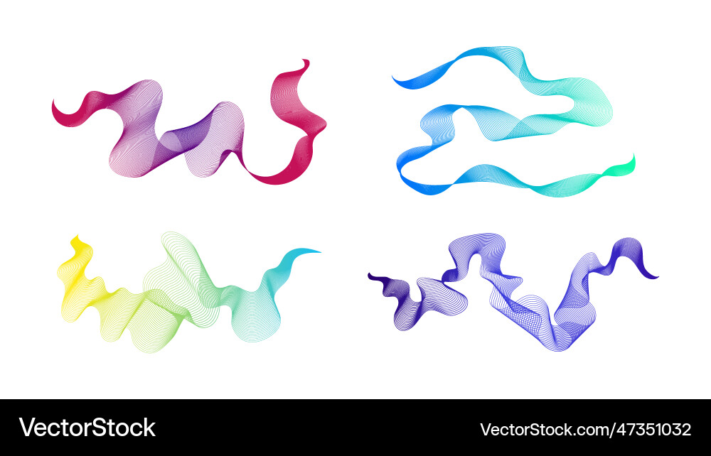 Abstract backdrop with wave gradient lines Abstract backdrop with wave gradient lines vector image